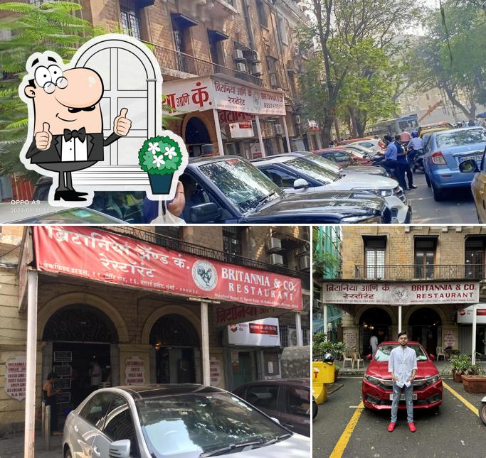 Check out the outside part of Britannia & Company