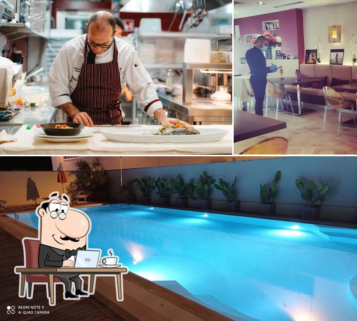 Gli interni di Bacchus Ristorante