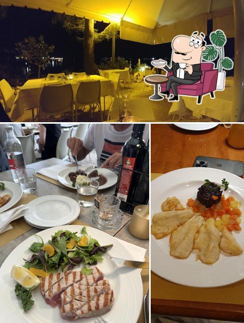 Gli interni di L'Arcimboldo Ristorante con Pizza Centro Storico Giardino e Terrazza a Lago