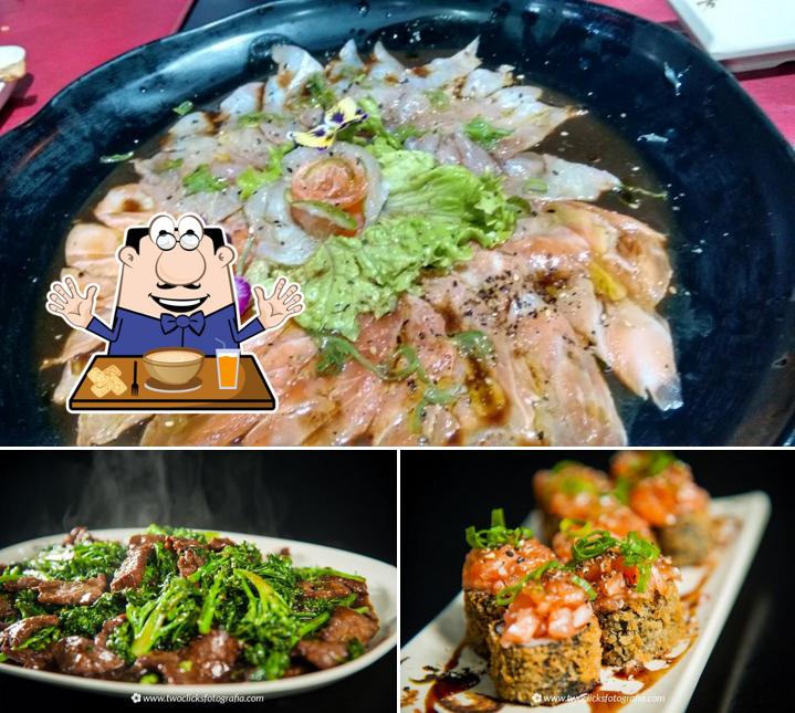 Platos en Restaurante Higuchi