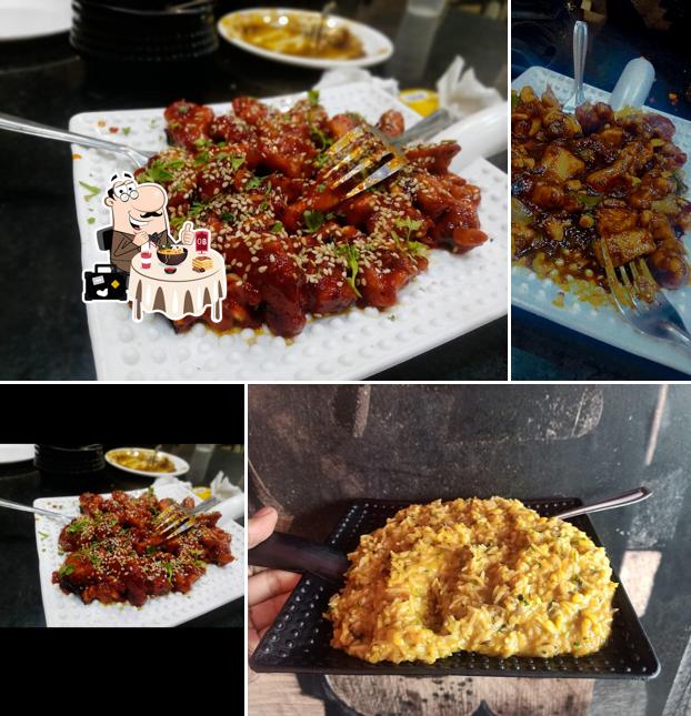 Food at pearl family restaurant