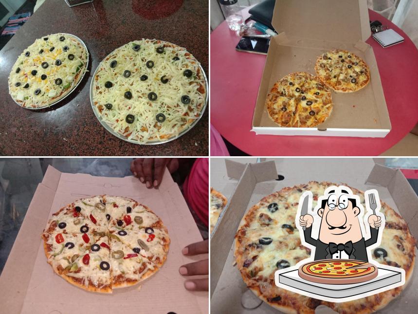 At C M Cakes and More Tivim by C M Enterprises., you can order pizza