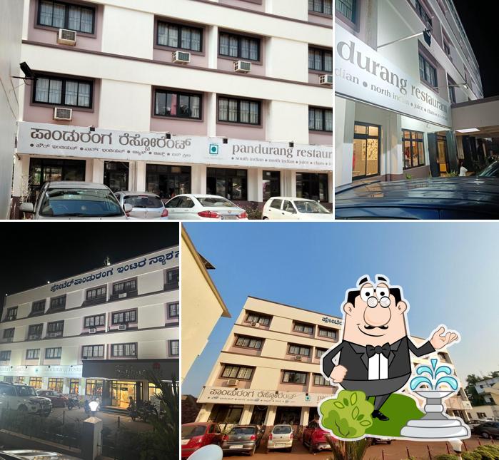The exterior of Pandurang Restaurant