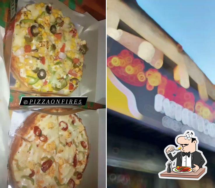 Food at Pizza on Fire