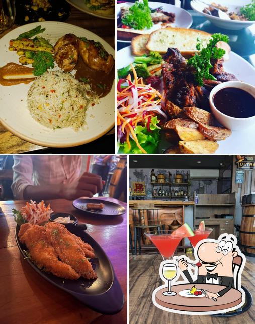 Food at The Whiskey Bar & Grill
