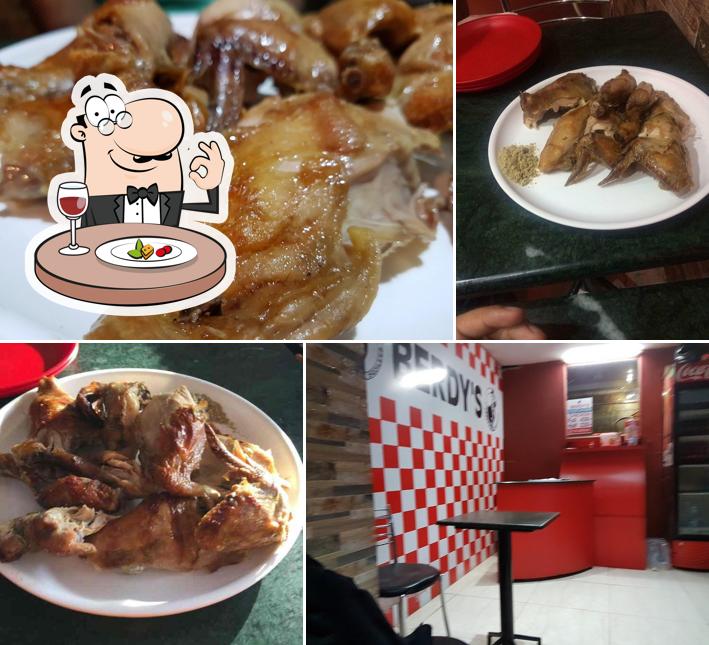 Food at Berdy's Chicken