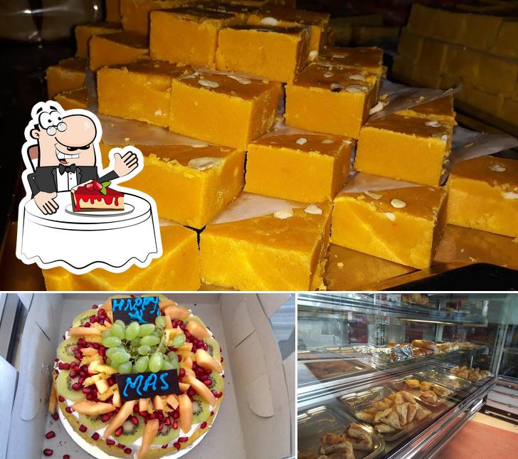 Chikkoos Bakery serves a selection of sweet dishes