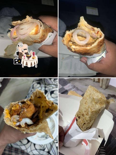 Food at Faasos Rajendra Nagar