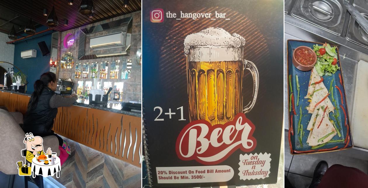 Food at Hangover bar & cafe