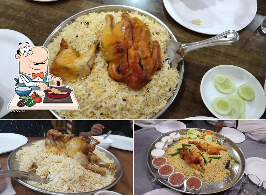 Chicken curry at Hotel Al-Reem Athani