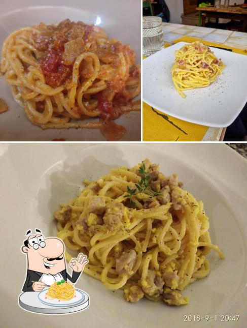 Spaghetti alla carbonara al IoLelone
