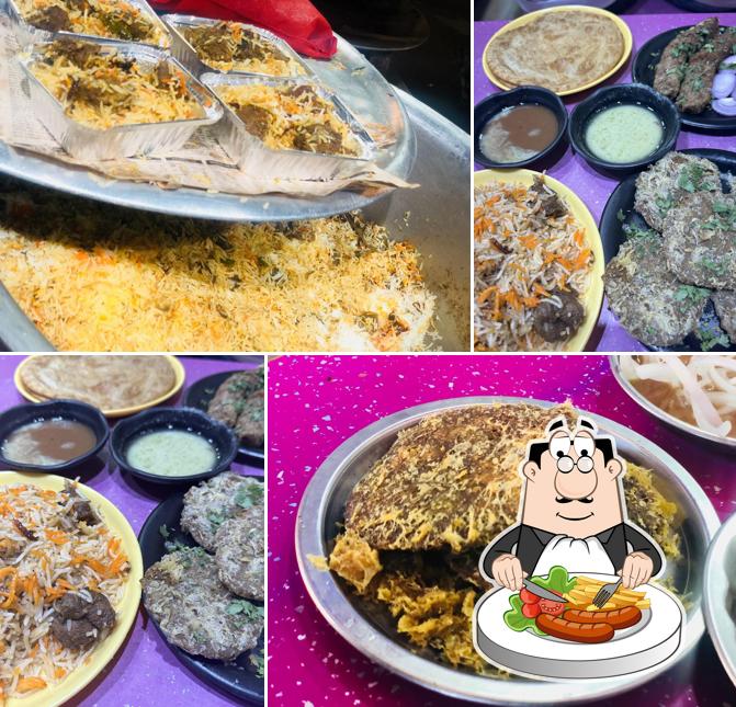 Food at LazeeZ Biryani