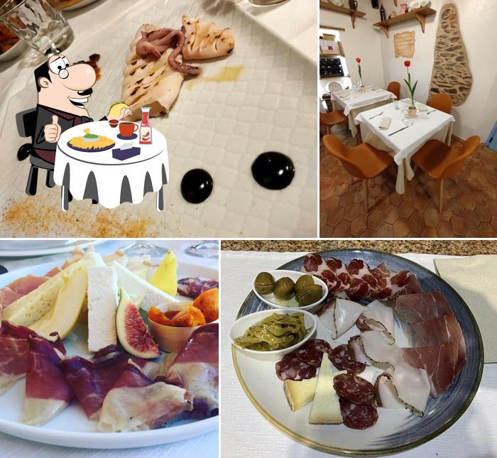 Piatto di formaggi al Sa Corte “Food & Wine” a Santa Lucia di Siniscola