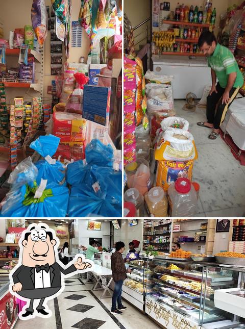 The interior of Shyam Sweets and Party Spot
