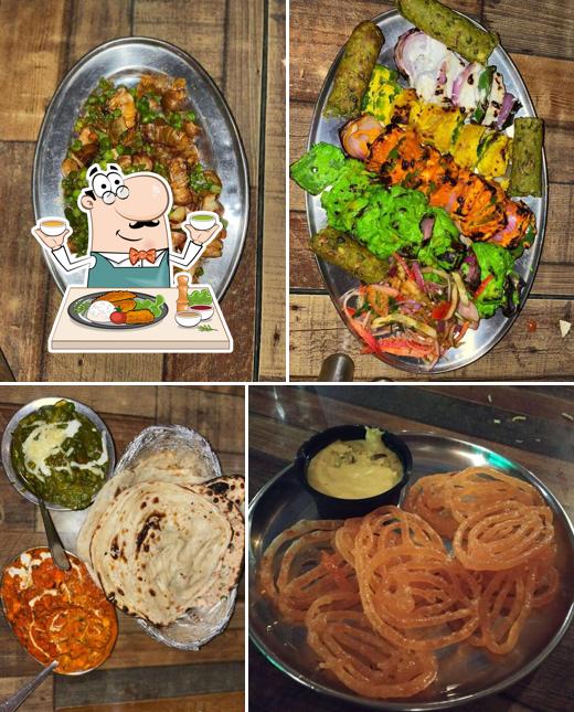 Food at The Kinara Village Dhaba