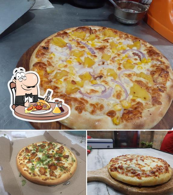 At The PizzaBite Jaspur, you can enjoy pizza