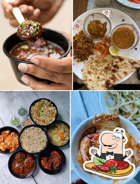 Order meat meals at Wok N Kadhaai