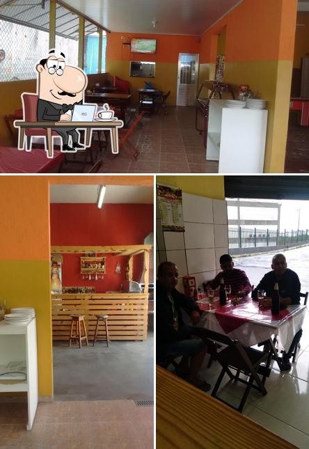 O interior do Restaurante da Villa