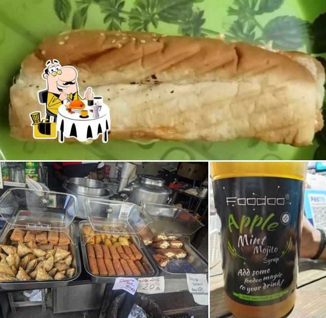 Food at Saffron Cafe