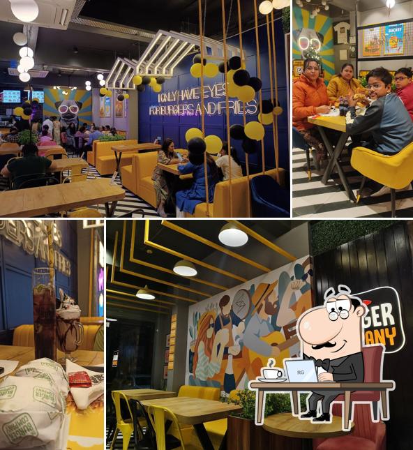 Check out how The Burger Company looks inside