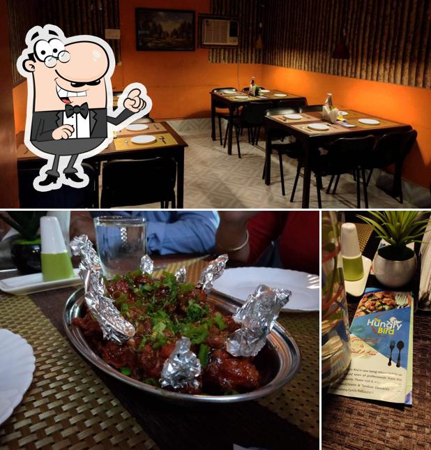 The interior of The Hungry Bird Restaurant
