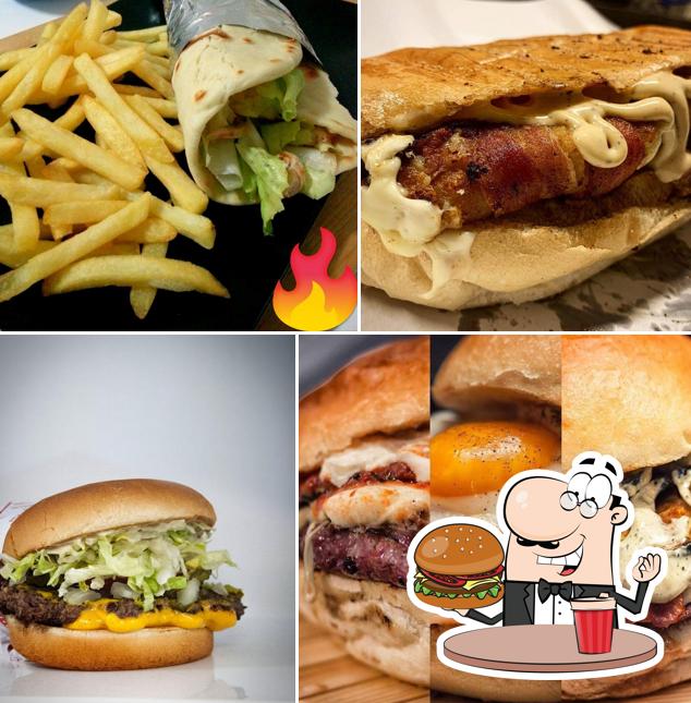 Ordina un hamburger a The legend