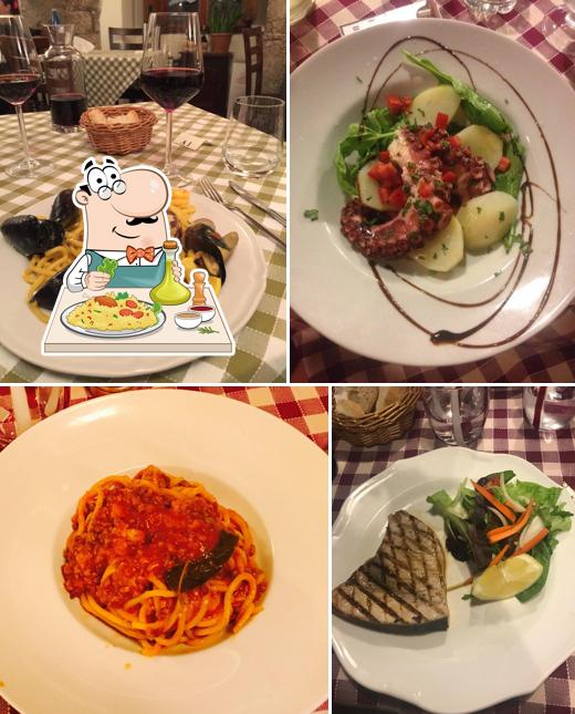 Platti al Ristorante Alle Bandierine