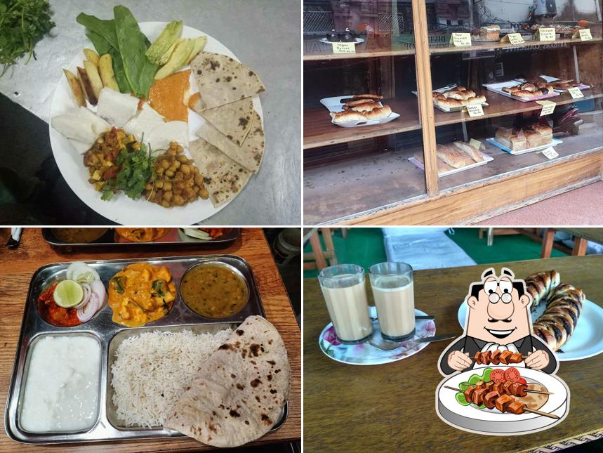 Food at Babylon Restaurant, Pumpernickel German Bakery