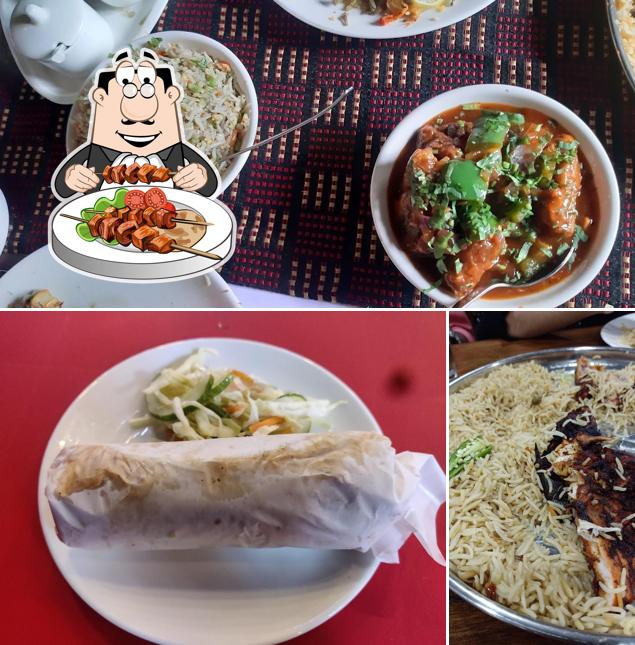 Food at Canoly Bakes and Restaurant