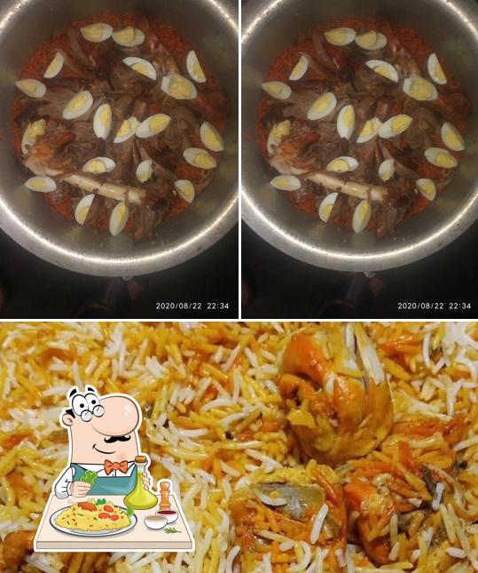 Food at Delhi Darbar Biryani