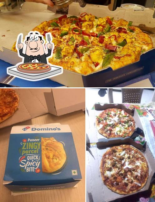 At Domino's Pizza, you can get pizza
