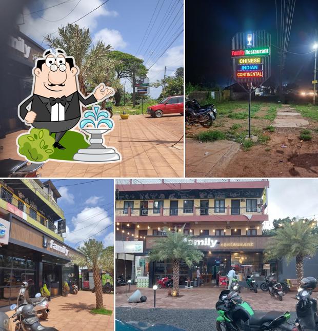 Check out how Family restaurant looks outside