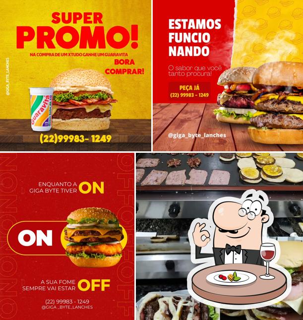 Platos en Giga Byte Lanches