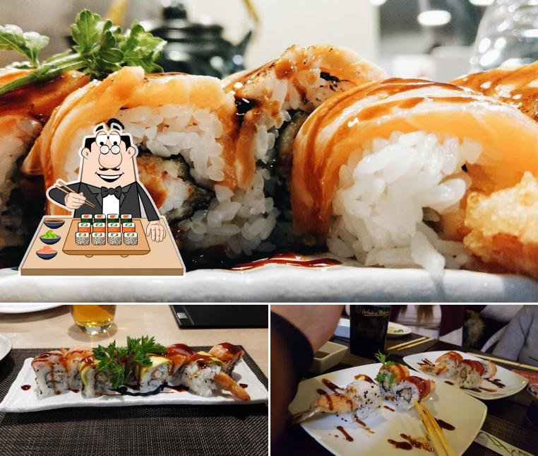 Prenditi le varie opzioni di sushi