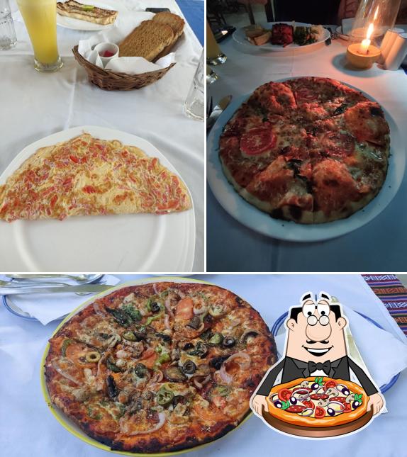 Order different types of pizza