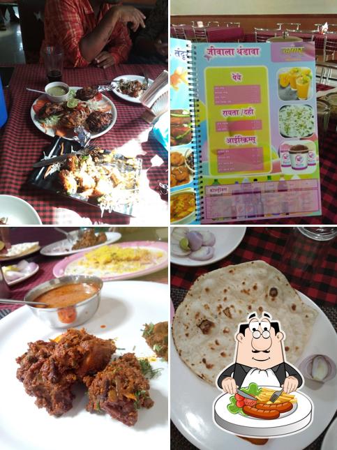 Food at Hotel Darbar restaurant and bar
