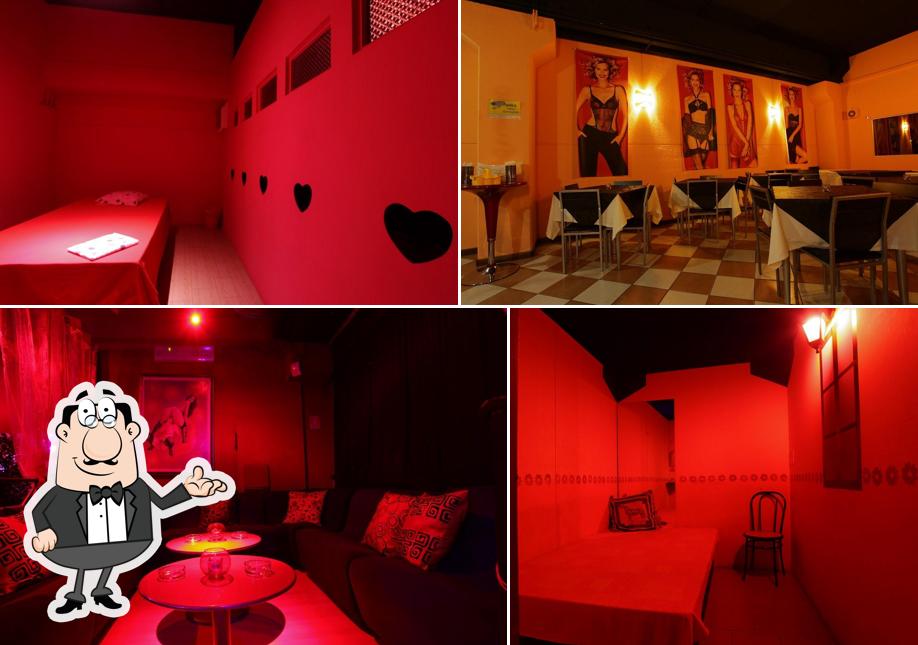 Gli interni di Il Glamour Club Prive