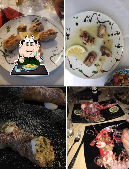 Platti al Pescheria Marlin di Furnari Marianna