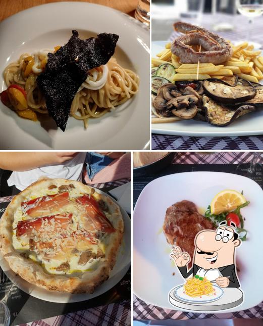 Spaghetti alla carbonara al Le Bollicine