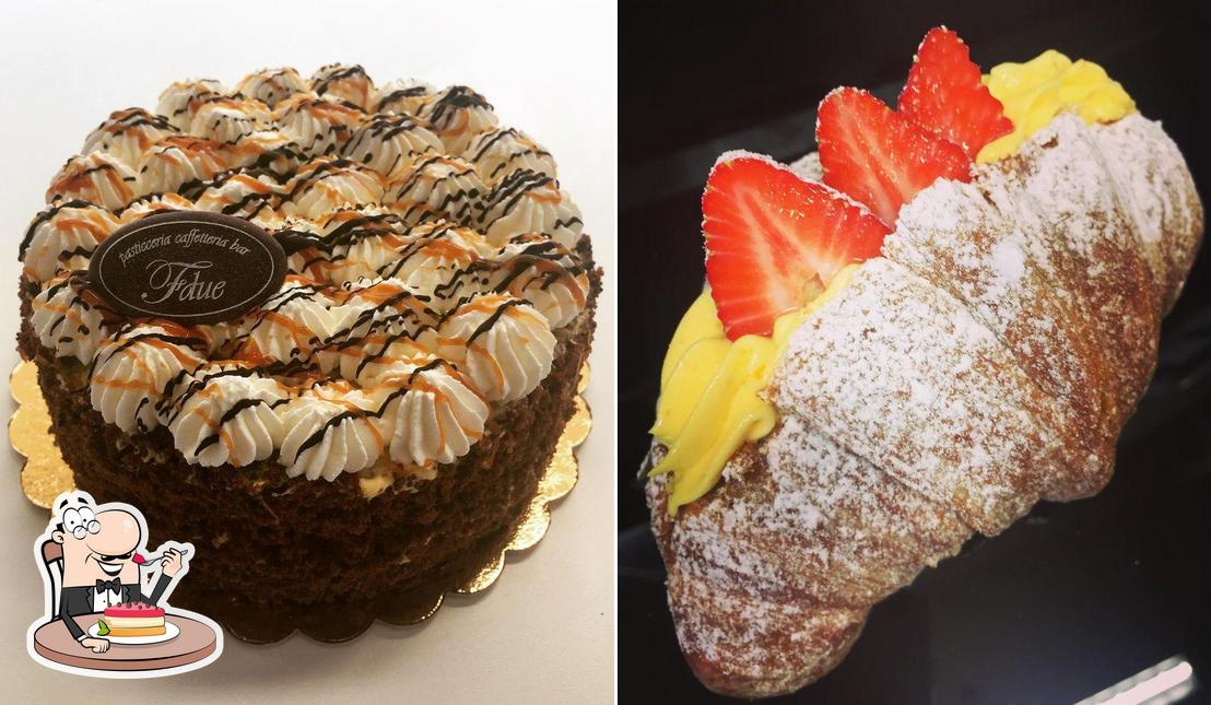 Pasticceria Caffetteria Bar Effedue offre un'ampia selezione di dessert