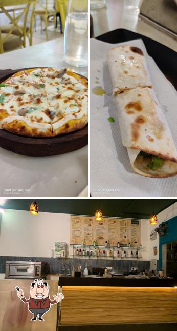 Food at Punjab Café
