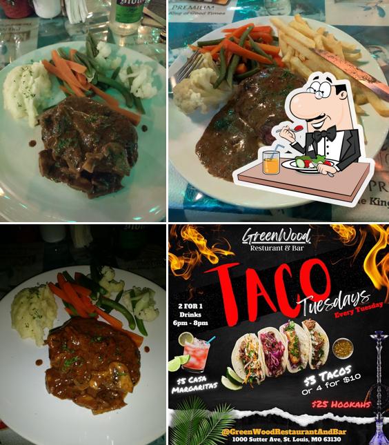 Meals at Greenwoods Bar and Restaurant