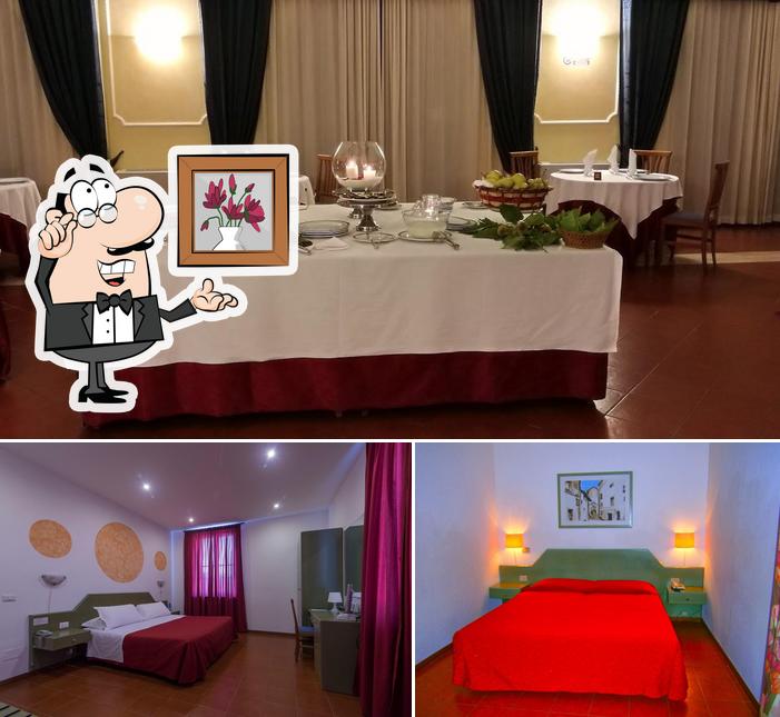 Gli interni di Hotel Villa Del Cardinale