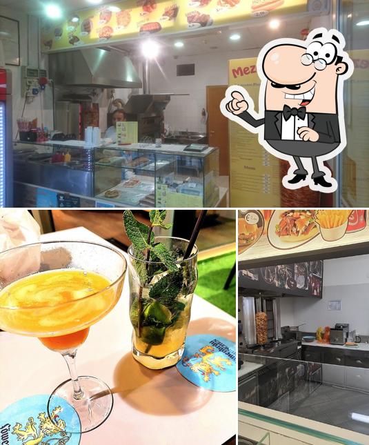 Gli interni di Mezopotamia Kebap Pizza