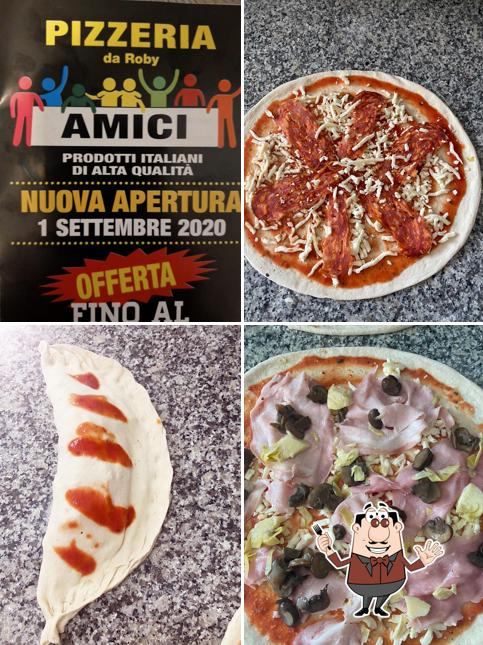 Platti al Pizzeria amici