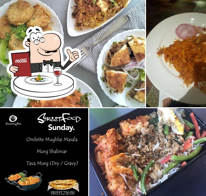 Food at Simmering Pots