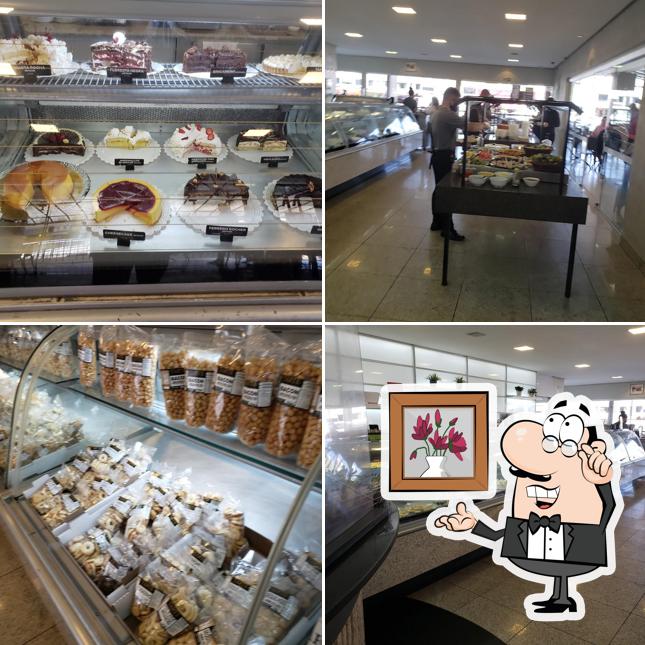 O interior do Tarte Torteria Gourmet