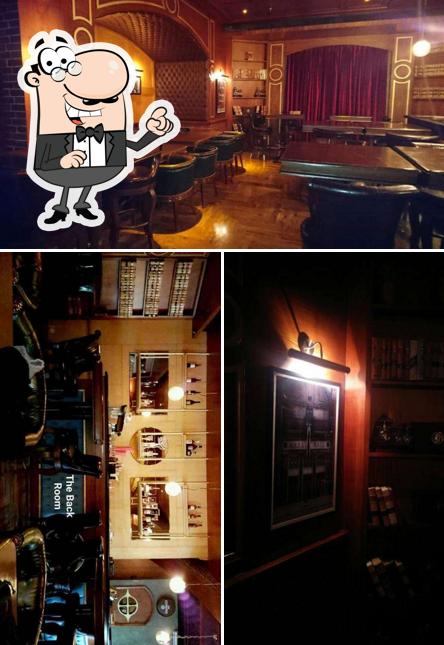 The interior of The Back Room