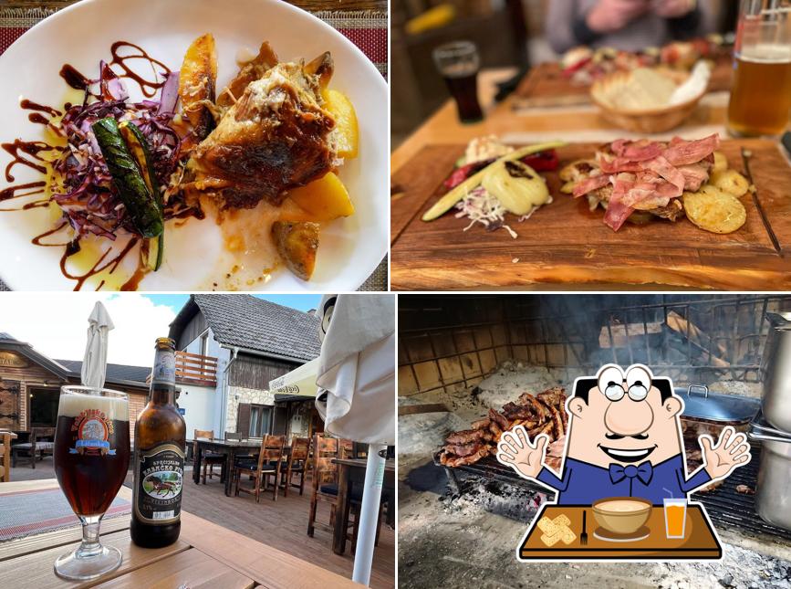 Spezzatino di maiale al Restaurant Petar Plitvice Lakes