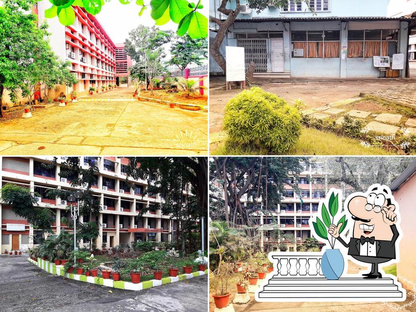 Enjoy the view at the outside area of AG's Canteen